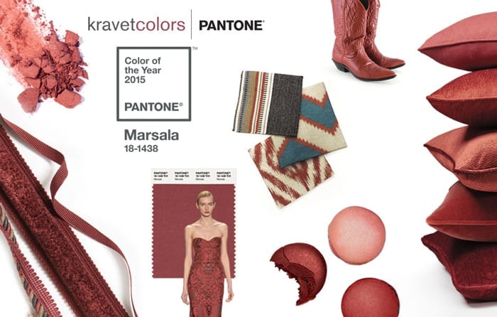 Marsala Pantone Cushion