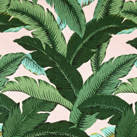 Tommy Bahama Indoor/Outdoor Swaying Palms Isla Pink Capri