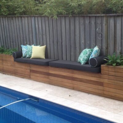 outdoor bench cushions Sydney