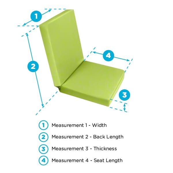 chair-cushion-measurement outdoor chair cushion