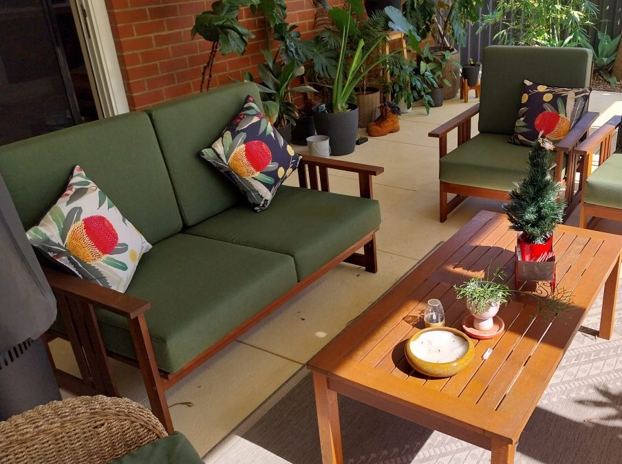 Krista, Mt Hawthorn, WA | Mid Back Outdoor Chair Cushions