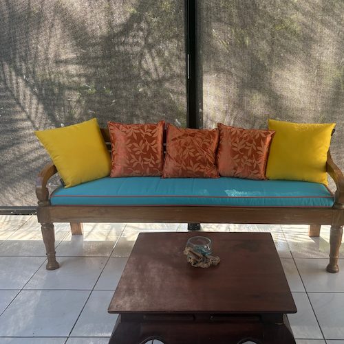 Helen, Upper Kedron QLD | Garden Bench Cushion